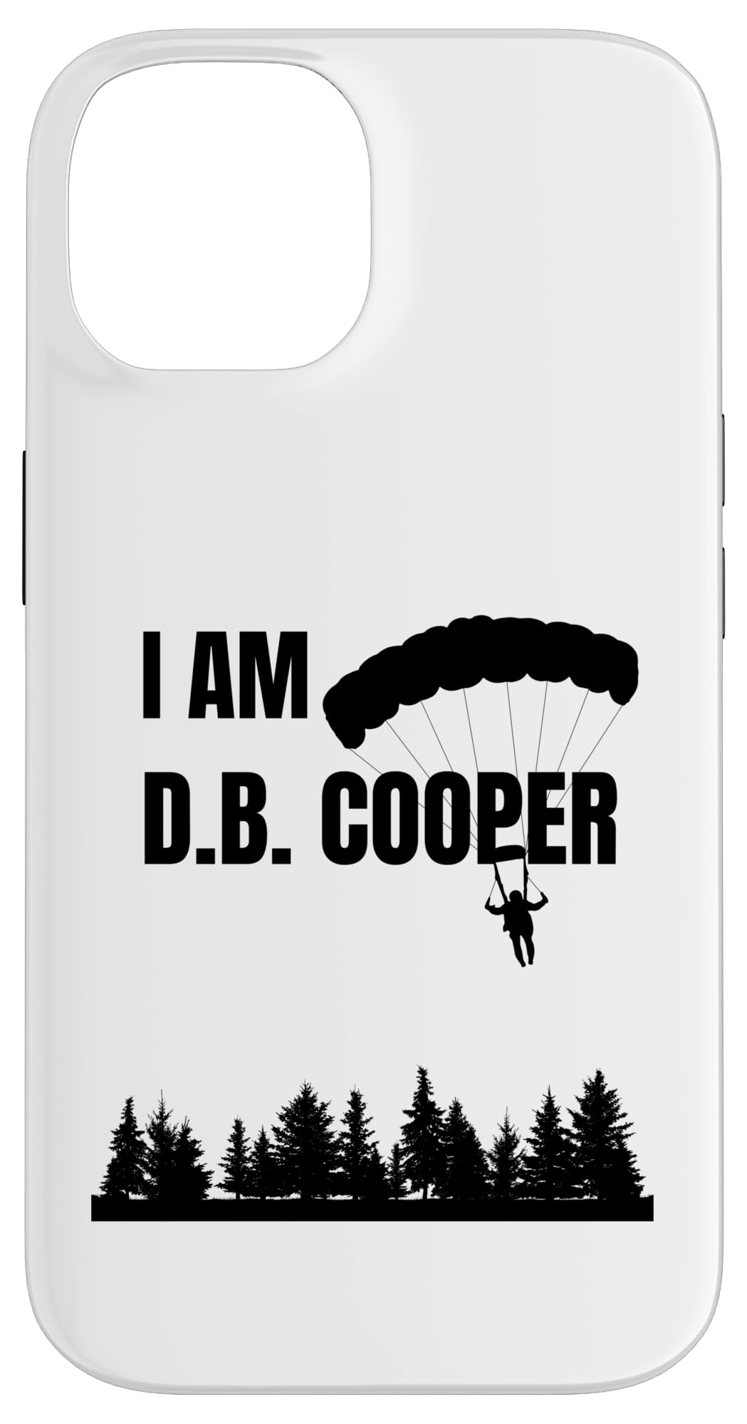 I Am D.B. Cooper Hijack Skydive 1971 Case for iPhone 14