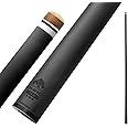 RHINO - 30" / 3/8-8 Joint Carbon Pool Cue Single Shaft, Tip 11.8mm,12.2mm,12.4mm,12.5mm,12.6mm,12.7mm,12.8mm,12.9mm,10.5mm Low Deflection, Ultra-Smooth, Easy to Play, Pro Taper
