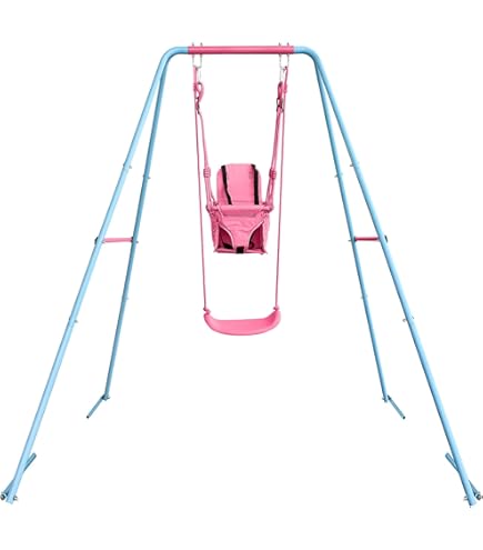 Amazon.com: Multifunctional Toddler Swing, Foldable Baby