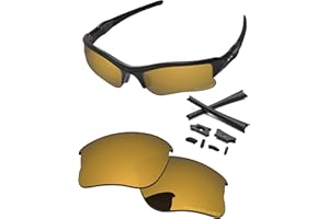 PapaViva Replacement Lenses & Rubber Kits for Oakley Flak Jacket XLJ