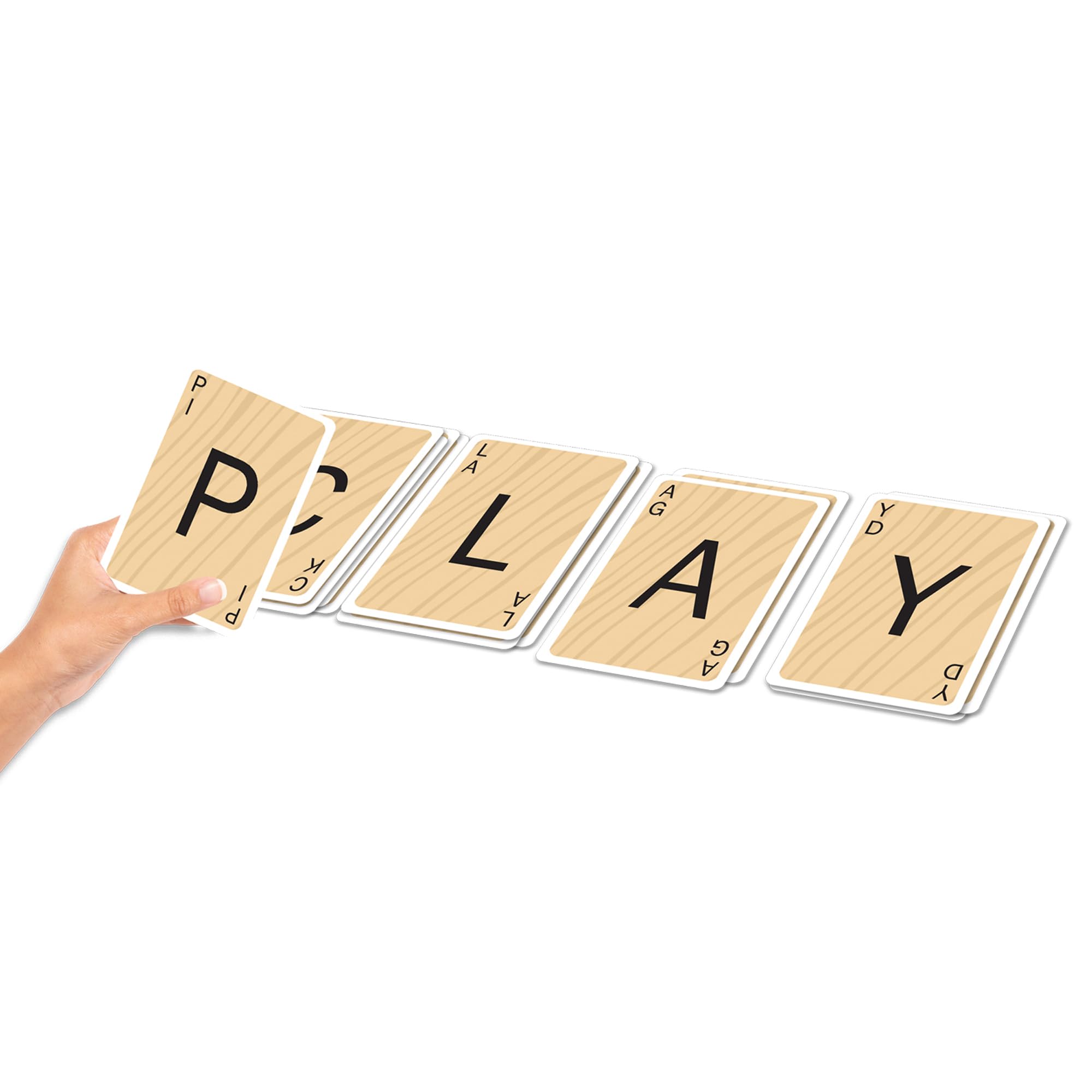 Scrabble Slam Card Game The Original 2000's Mega Hit, Fast-Paced Card Game Version of Scrabble, for 2 to 4 Players, Ages 8+