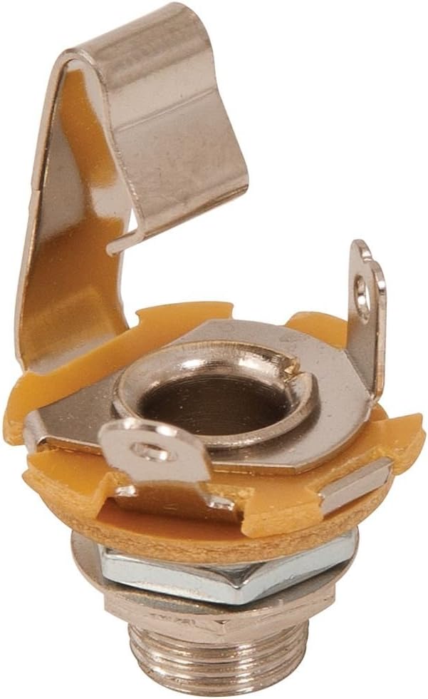 GT MONO JACK - SUITABLE FOR 1/4inch JACK PLUG - CHROME