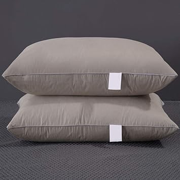 Amazon Com Xyfl Natural Goose Down Pillow Down Pillow 100 Cotton