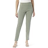 Gloria Vanderbilt Womens Pull on Tummy Slimmer Trouser Pant Standard