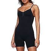 Benassie Women's Shapewear Bodysuit Tummy Control Body Shaper Snatched Waist Body Suit