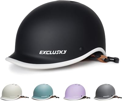 Ckorison Bike Helmet Adjustable Dial 56-61cm for Men Women Commuting Road