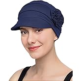 Hachapy Soft Newsboy Cap for Women Slip on Headwear Summer