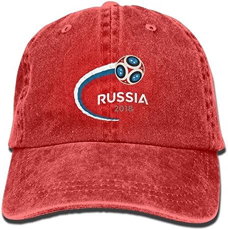 FKStore Unisex 2018 Russia World-Cup Snapback Curved Baseball Hats 100% Cotton Adjustable Denim Dad Cap