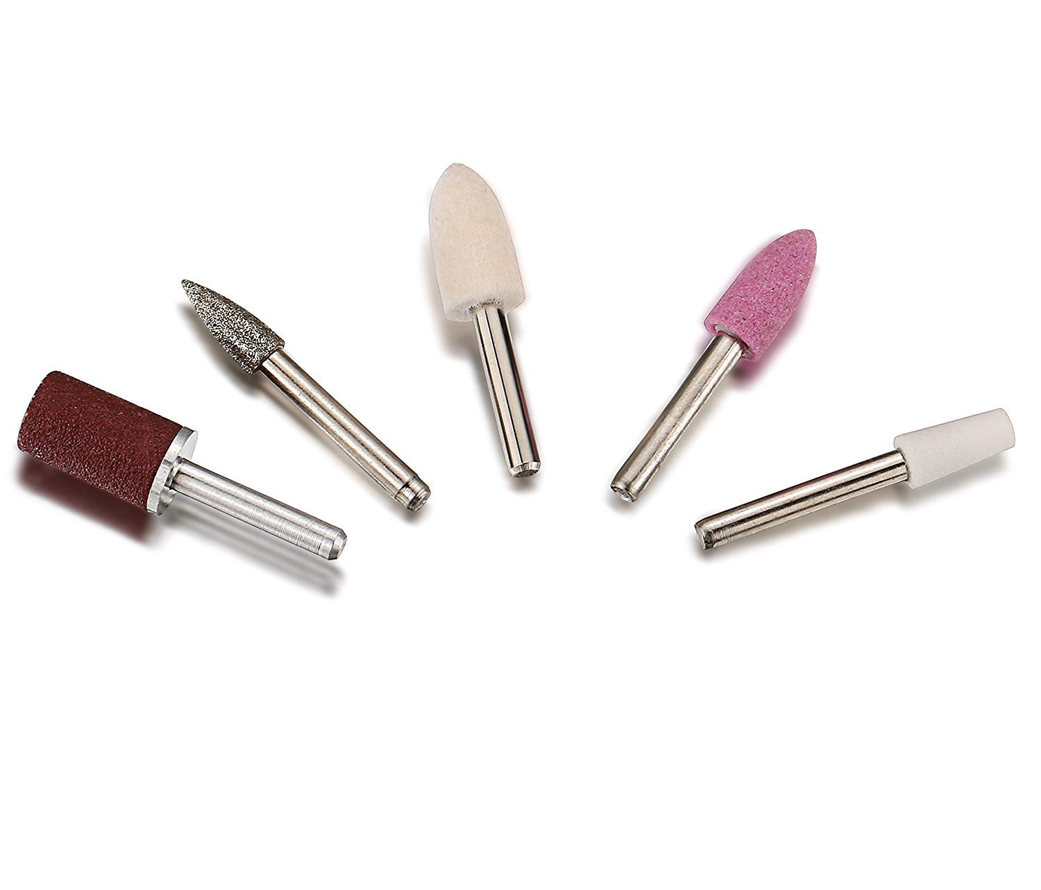 TOUCHBeauty 10pcs Replacement Bits for Electric Manicure Padicure Set 1333 1335