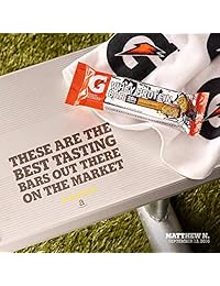 Gatorade Whey Protein Recover Bars, Chocolate Caramel, 2.8 ounce bars (12 Count)