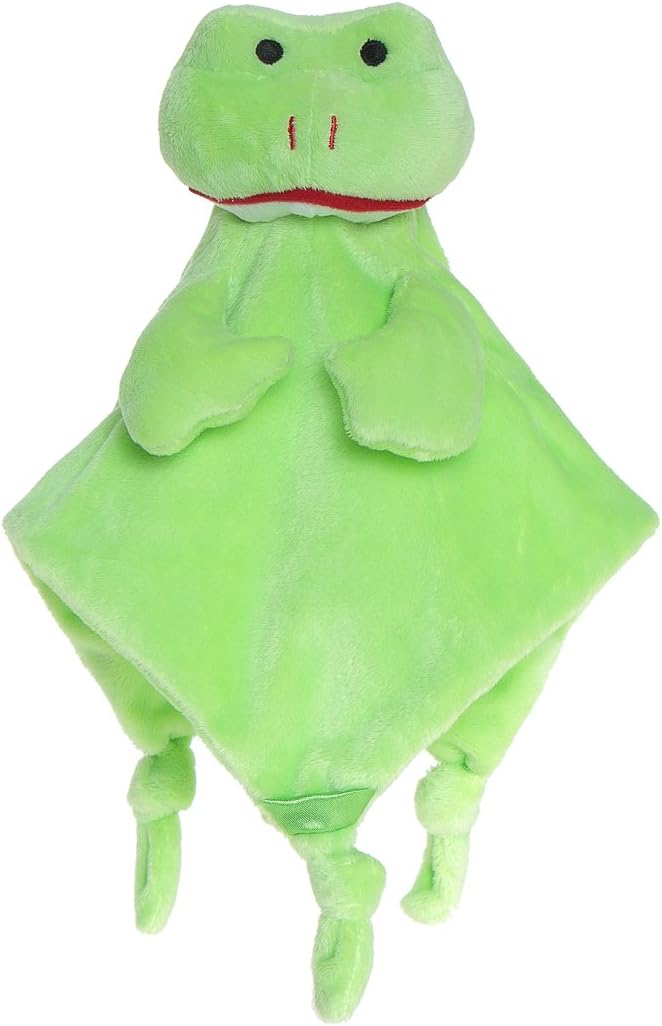 Wingingkids Soft Blanket Toy for Baby Comforters Green Frog