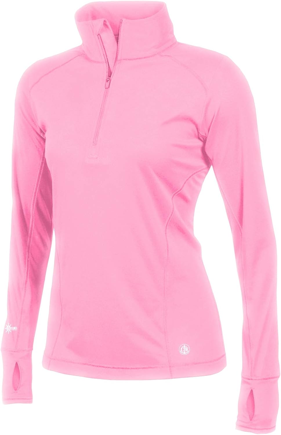 thumbnail image 2 of Women's UPF 50+ Sun Protection Hoodie - Lightweight Full Zip Rash Guard With Pocket 2 of 14