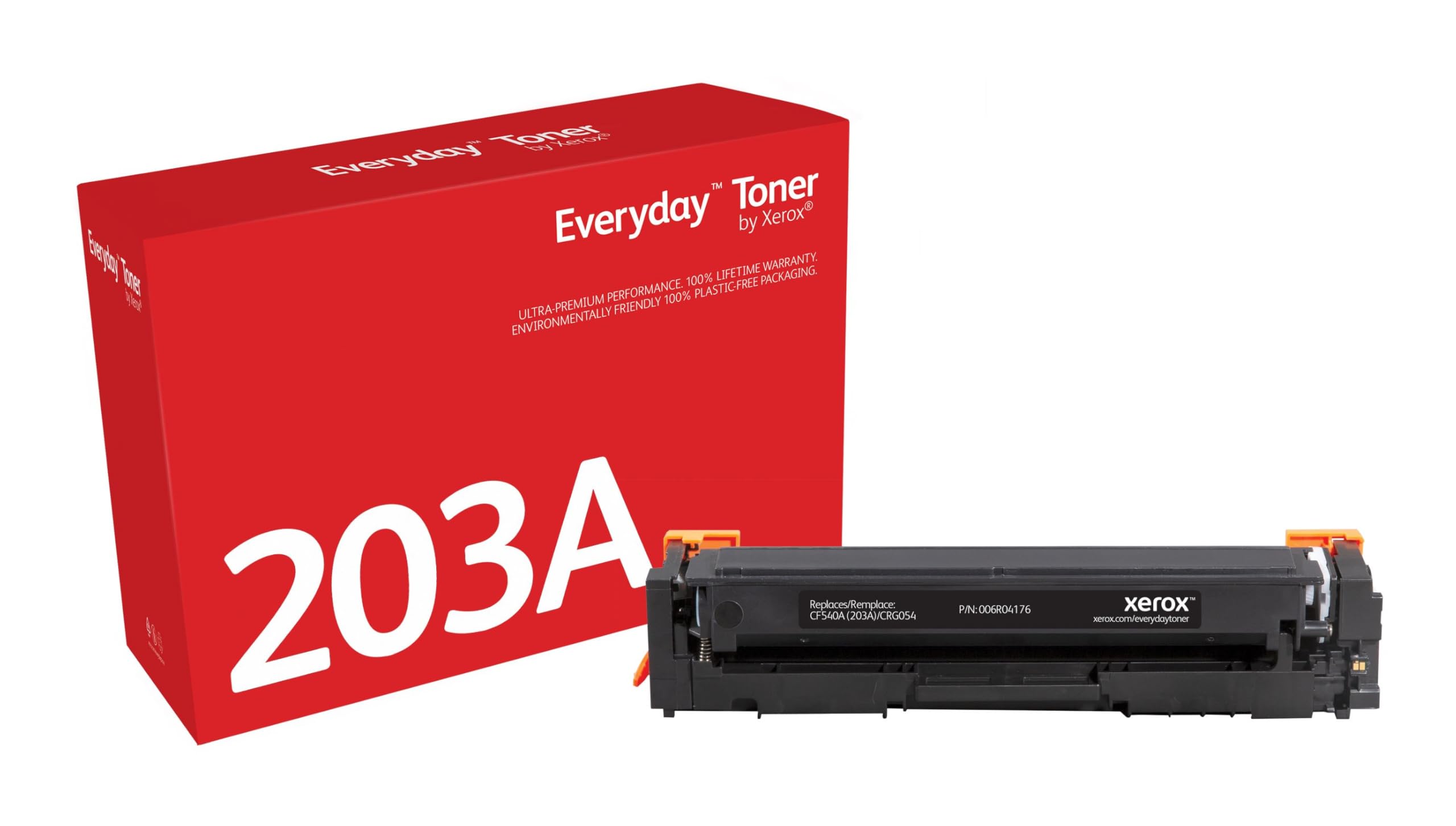Xerox Everyday Compatible HP 203A CF540A Black Toner, Standard Capacity