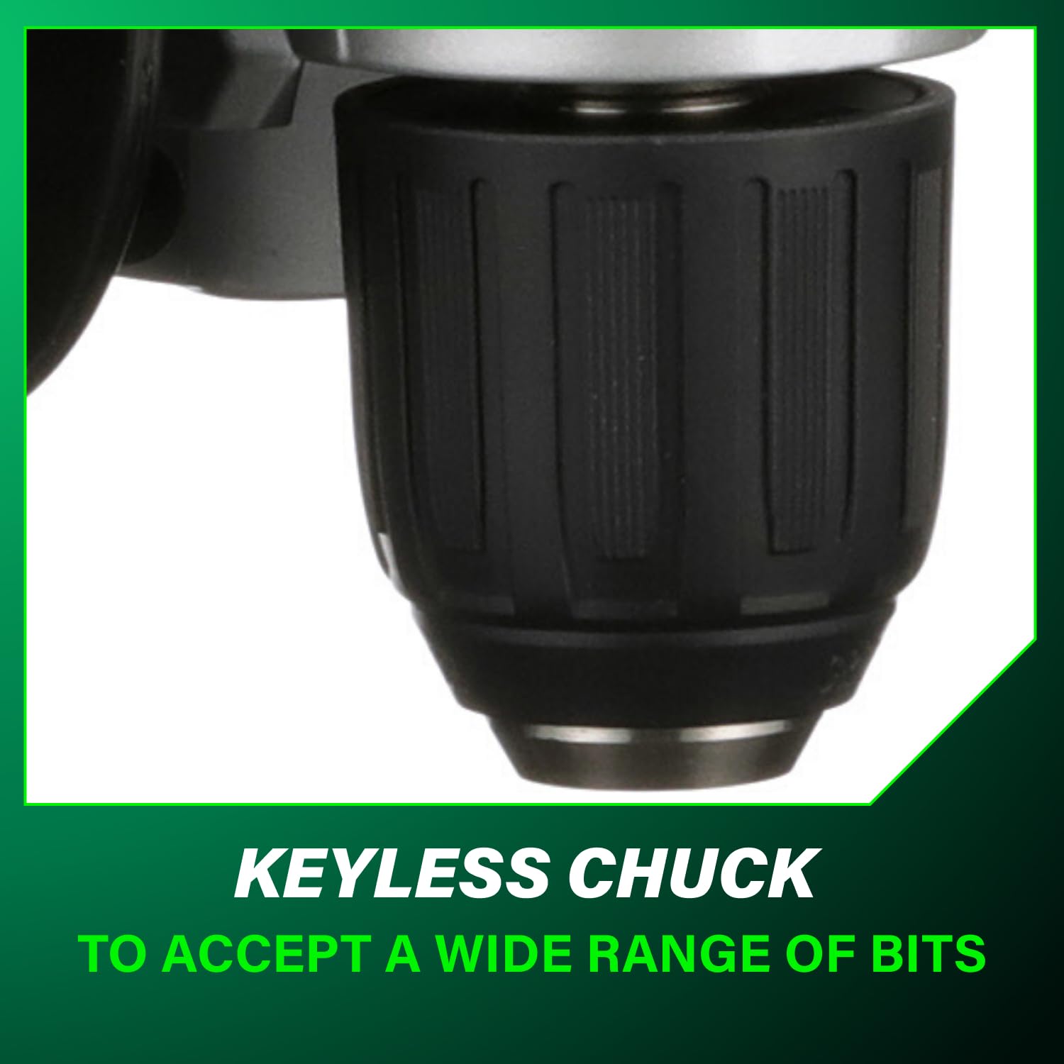 Metabo HPT 18V Lithium Ion 3/8 Inch Right Angle Drill, Keyless Chuck, Paddle Switch, Side Handle, Variable Speed, LED Light, Compact Power Drill, Tool Only, DN18DSLQ4
