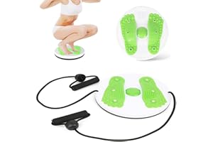 LONGZHUO Twisting Waist Board Multifunction Exercise Twisting Waist Disc Board with Pull Rope Domestic Exercise Fitness Equipment Trims Waist Arms Hips and Thighs