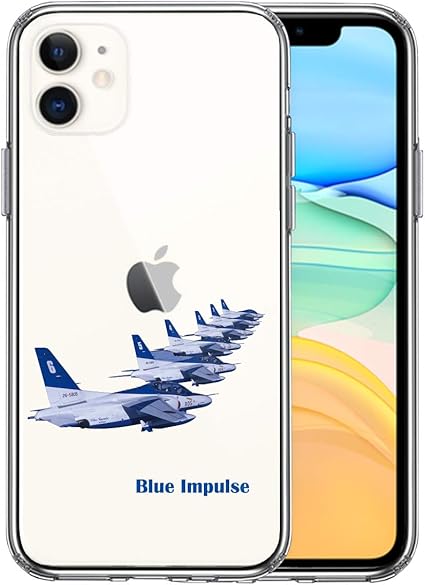 Amazon Iphone 各機種 対応 Cuvery Iphone11 Iphone 側面ソフト Tpu バンパー 背面ハード ハイブリッド クリア 透明 ケース 衝撃分散 ワイヤレス充電対応 レンズ 液晶 カメラ 保護 航空自衛隊 ブルーインパルス T 4 保護ガラスなし デザイン スマホ