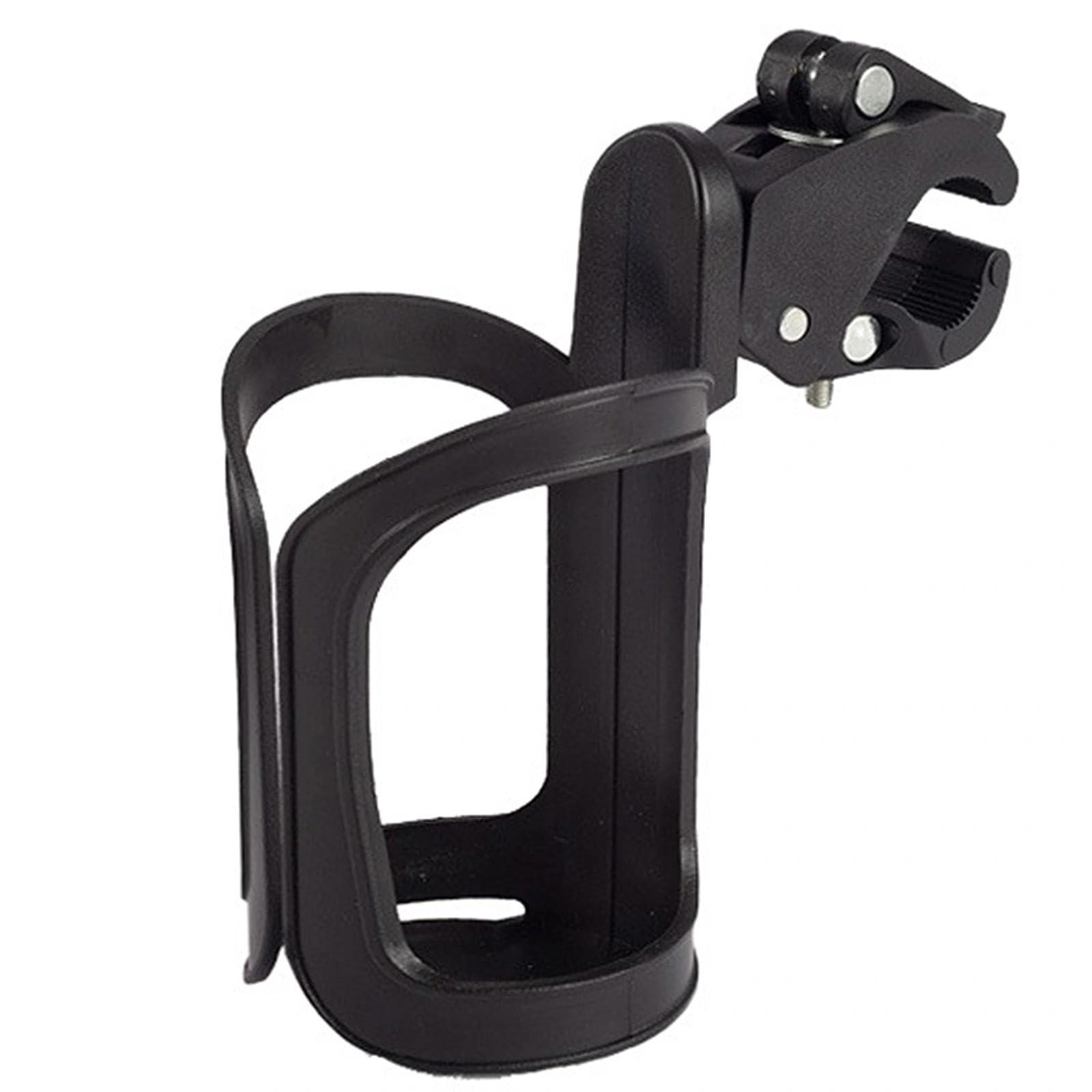 Aczyqws 1 pcs stroller coffee cup holder,Universal Stroller Bike Stroller Cup Holder,360 Degree Swivel Adjustable beverage coffee bottle organizer for baby bottles,bikes and drink bottles