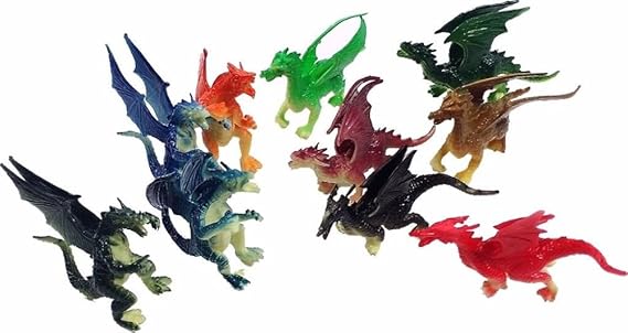 plastic dragon toys