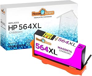 HouseOfToners Remanufactured Ink Cartridge Replacement for HP 564XL CN686WN (1 Magenta)