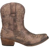 ROPER Womens Riley Scroll BOOT, Brown, 9