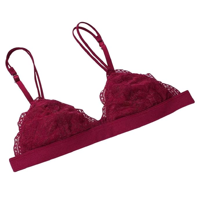 reggiseno triangolo pizzo senza ferretto