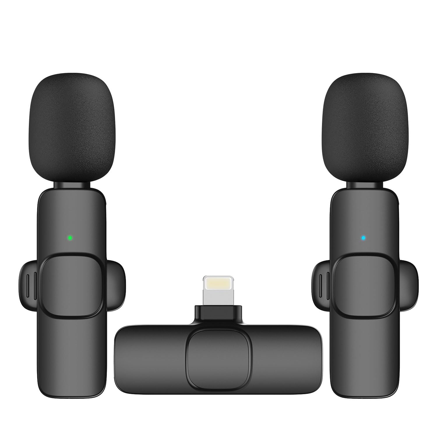 Moman Wireless Lavalier Microphone for iPhone, 2