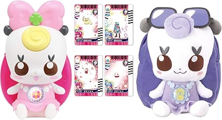 Amazon ハピネスチャージプリキュア プリカードであそぼう なかよしリボン おしゃべりぐらさん 2点セット キッズコスチューム おもちゃ