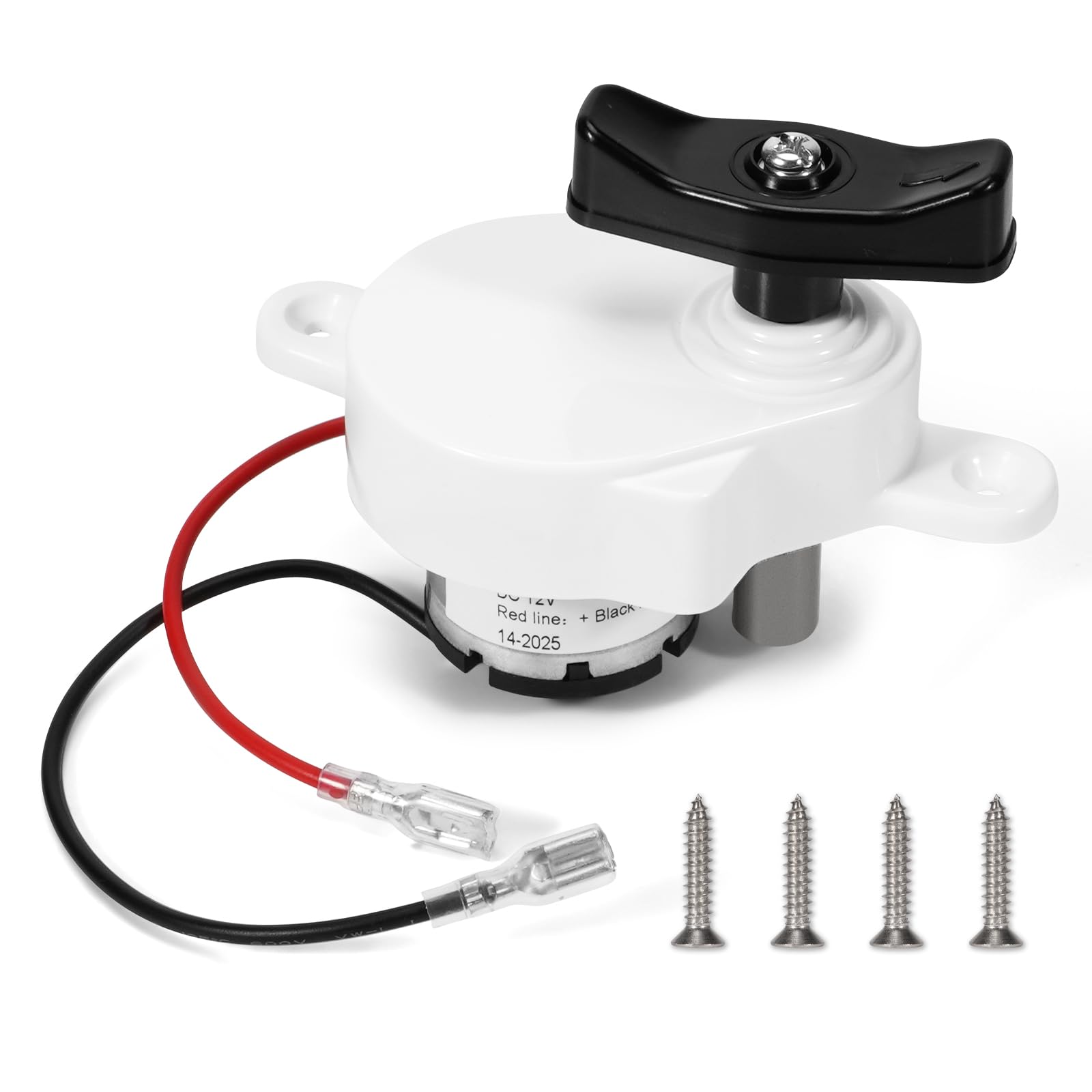 Photo 1 of VORGENS RV Fan Vent K6010-81 Lift Motor, Fit for Dometic Fan-Tastic B Series Models 807350 & 803350 RV Roof Vent 17 RPM Motors - Replace Older K6050-81 & K6050-80 for Autotrol 200-0535A 7 RPM Motors