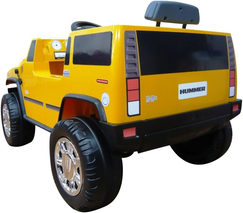 yellow hummer power wheels