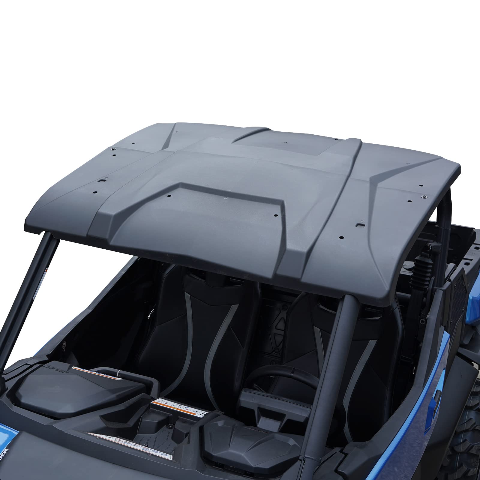 Black Rear Dust Screen For Can-Am Maverick Sport/Trail & Commander – Reduces Debris, Easy Bungee Ball Install