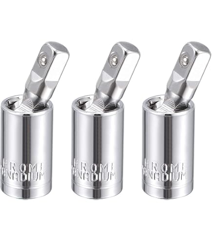 3/4" Drive Impact Extension Bar Set - 3-Piece Cr-Mo Steel (4", 6", 10") - Black Chrome Finish
