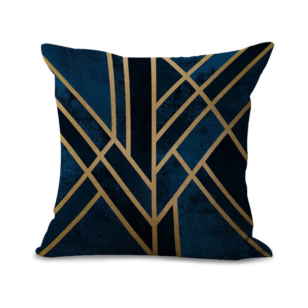Cushion Cover Geometric Mosaic Graphics Series Triangle Rectangle