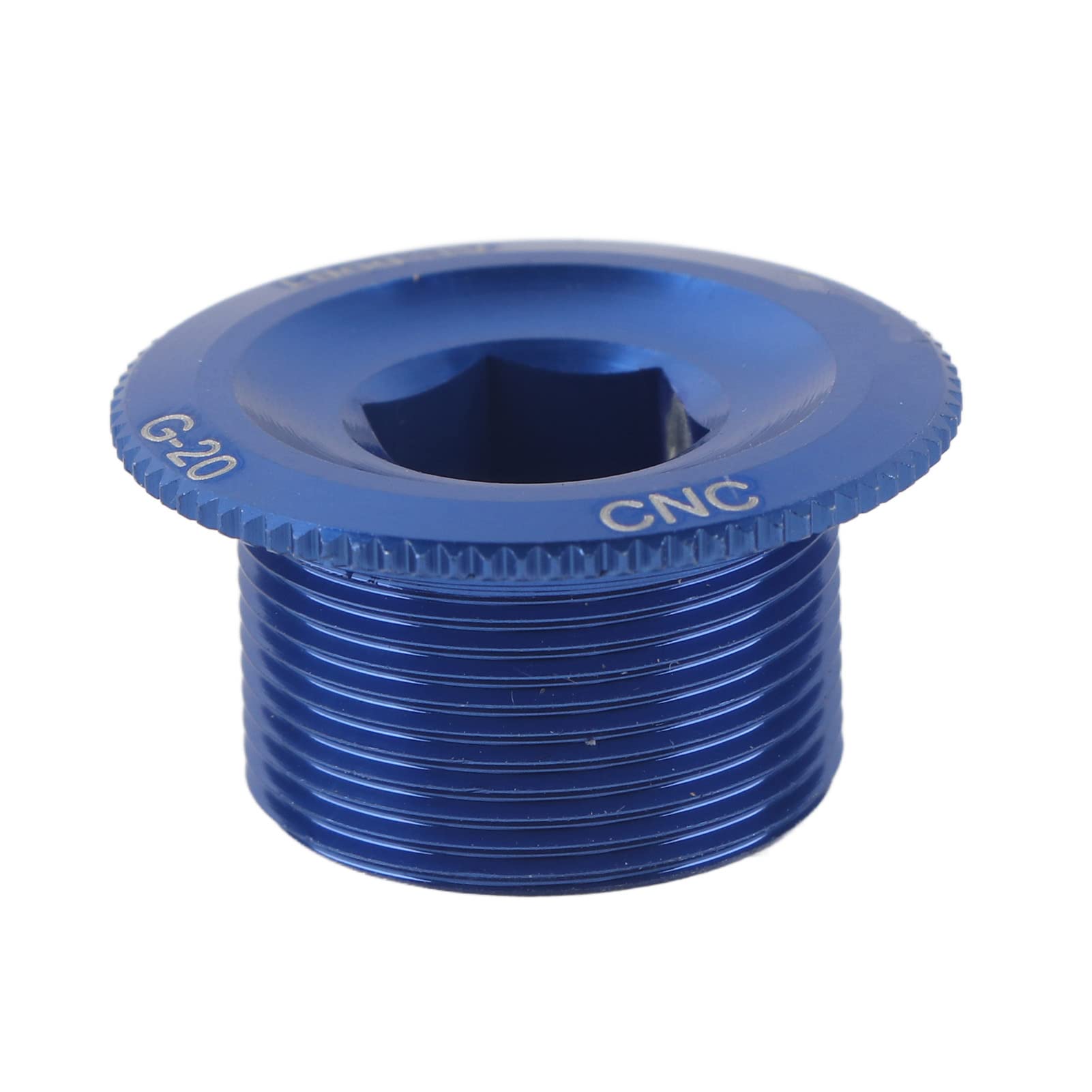 Tbest Crank Mountain Road Bike Crankset Aluminum Alloy Bike ycle Cranket Crank Fixing Chainwheel Screws replacement for Shimano(Blue)