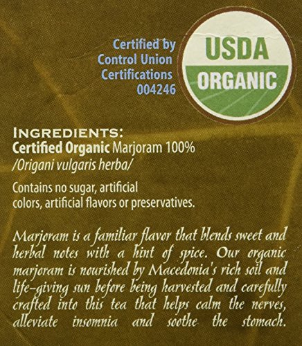 image for Good Nature Organic Marjoram Tea,  1.07 Ounce