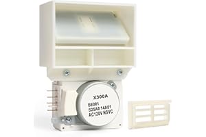 VYAKV 2025 Upgrade 242303001 Air Damper Control Assembly 242283901 Refrigerator Damper Assembly 120V 50/60Hz 17mA Compatible with Frigidaire Crosley Replacement 3016452 AP5788340 PS8746718 NTBE001ZA1