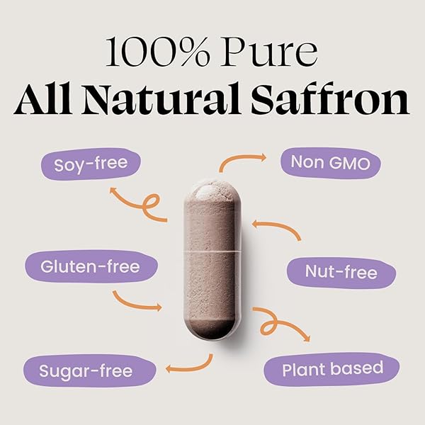 OPTIMAL PRIME SAFFRON SUPPLEMENT – 100% PURE SAFFRON EXTRACT 88.5MG – HELPS SUPPORT OPTIMAL MOOD, ENERGY, AND METABOLISM, VEGETARIAN FRIENDLY, NON-GMO, GLUTEN-FREE, SOY-FREE, 90 CAPSULES