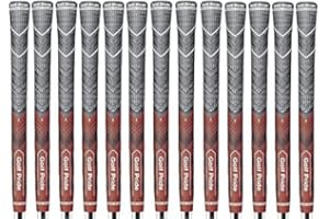 MCC PLUS 4 Set of 13 New Golf Pride MCC Plus4 Grips, Red, Standard