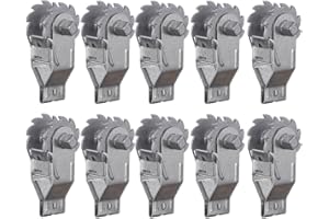 Zoiut Electric Fence Wire Strainer, 10PCS Heavy Duty Inline Wire Tensioner, Wire Ratchet Tensioner for Electric Fence, Farm Fence