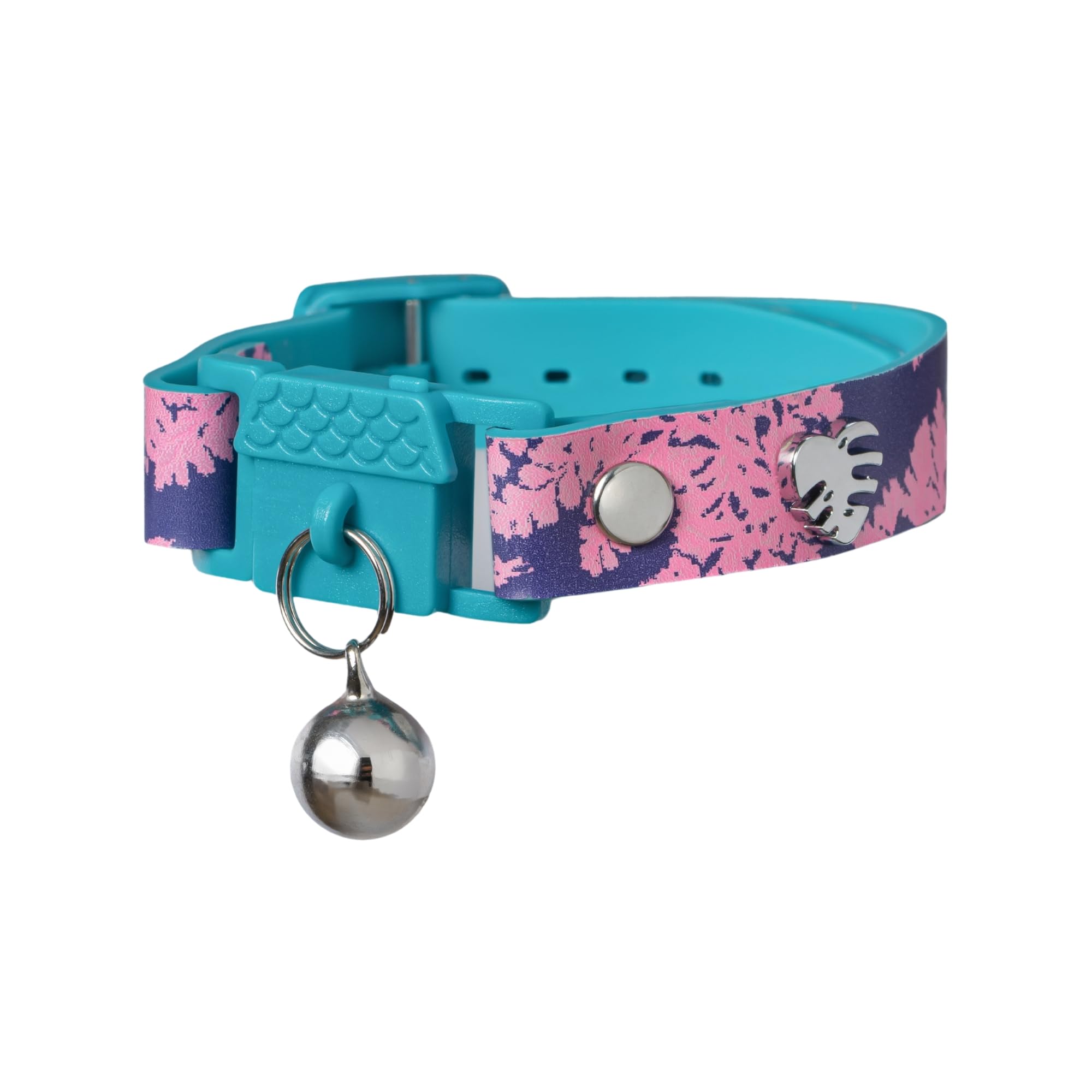 Kittyrama Botanical Cat/Kitten Collars. Award Winning. Hypoallergenic, Quick Release Breakaway, Comfy & Soft. Vet Approved. KITTEN Fern