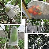 Agfabric 10pcs 12“-Wx8”-L Mosquito Netting, Bug Insect barrier Bird Net Barrier Hunting Blind Garden Netting