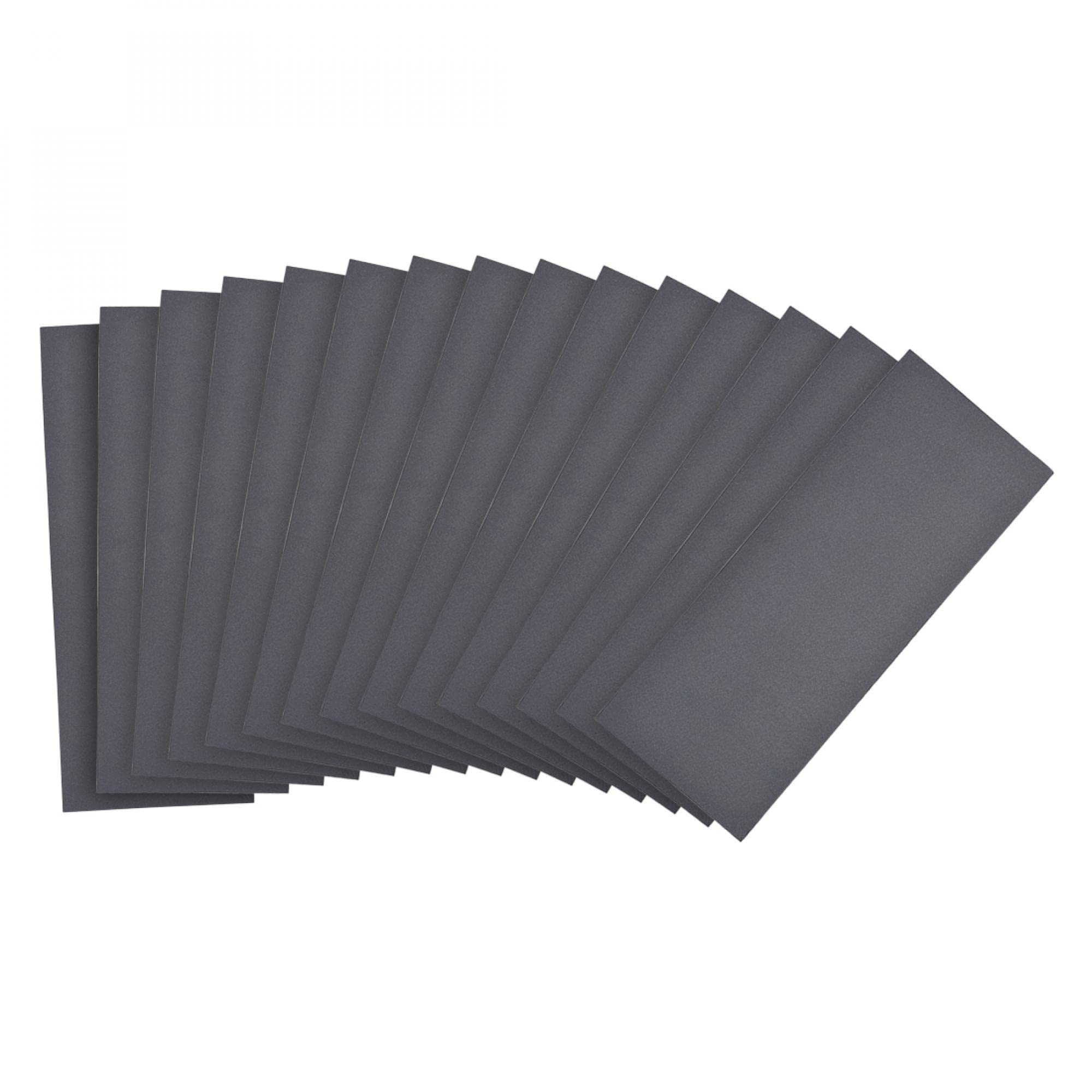 sourcing map 800 Grits Sanding Sheets 9-inch x 3.6-inch Wet Dry Silicon Carbide Sandpaper for Wood Furniture Metal Polishing 15pcs