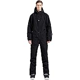 BGX Mens Waterproof One Pieces Snowsuits Winter Ski Suits Snowboard Jumpsuits Jacket for Skiing Outdoor Sports with Hooded