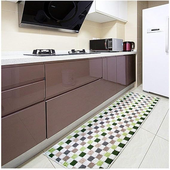 Alfombra de cocina lavable para el hogar y la cocina, antideslizante