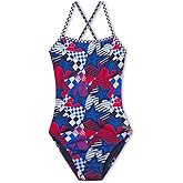 Speedo Girls Swimsuit One Piece Endurance+ Flyback Solid Youth Team Colors