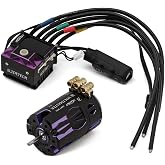 furitek SlideVolt Combo Royal Used for RC 1/10 Drift - Remote Control Car, RC Drift Car 1/10 Sensored Upgrade Electronics with ESC &amp; Motor (Midnight (FUR-2656))