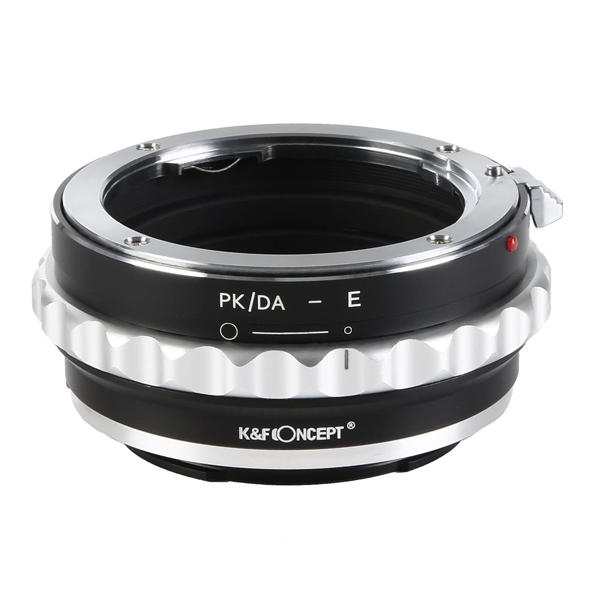 K&F CONCEPT Lens Mount Adapter for Pentax K/M/A/FA/DA Mount Lens to Sony NEX E-Mount Camera Body