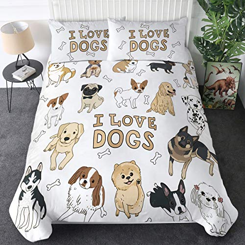 dog comforter full