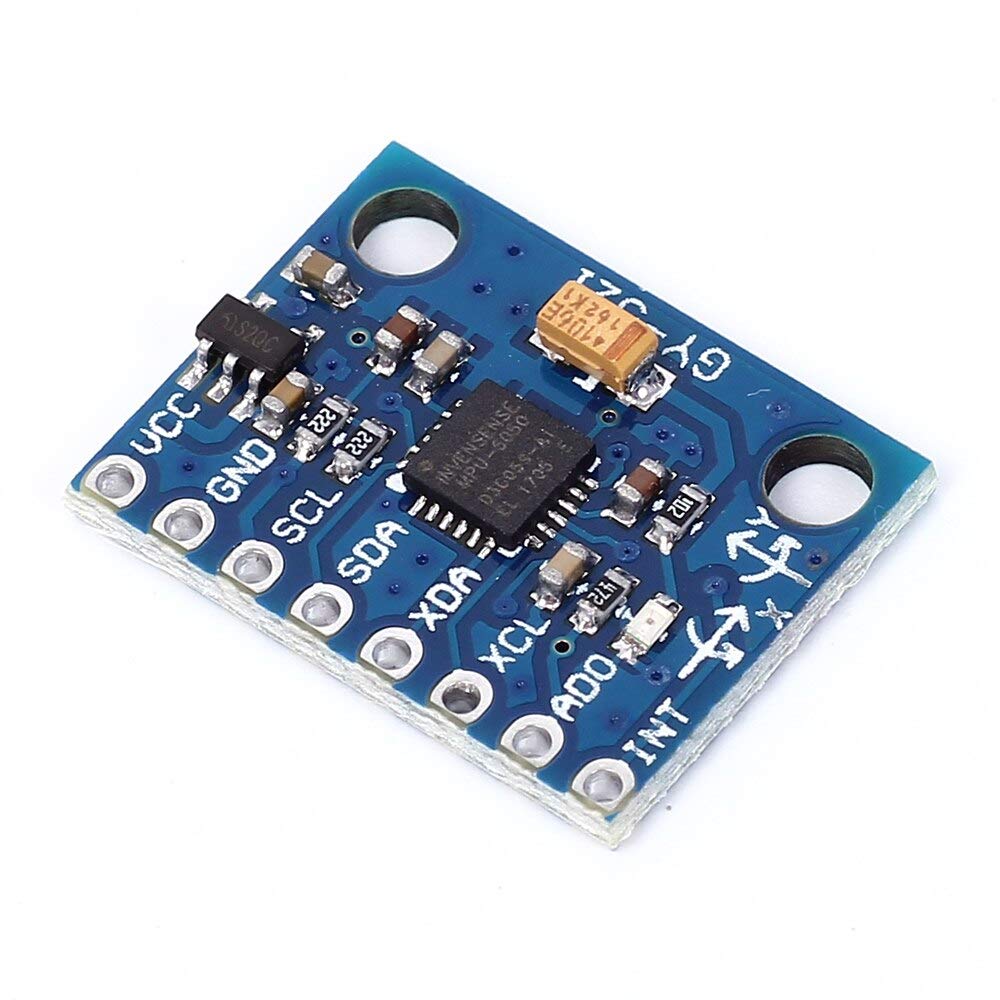 AILOVA MPU 6050 Module, 6 DOF 3 Axis Accelerometer & 3 Axis Gyro Sensor, 3-5V, For Smart Phone, Tablet, Game Products, 3D Remote, Navigation