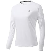 FILAROLA Long Sleeve Workout Tops for Women, UPF 50+ Athletic Shirts, Quick-Dry Breathable Gym Shirts for Hiking Running