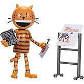 Dog Man Movie Petey 12.7cm Articulated Action Figure, Collect All The Movie Action Figures and Plush Toys by JAKKS Pacific, B